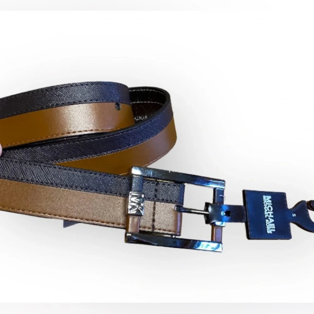 NWT Michael Michael Kors Two Tone Belt SZ S